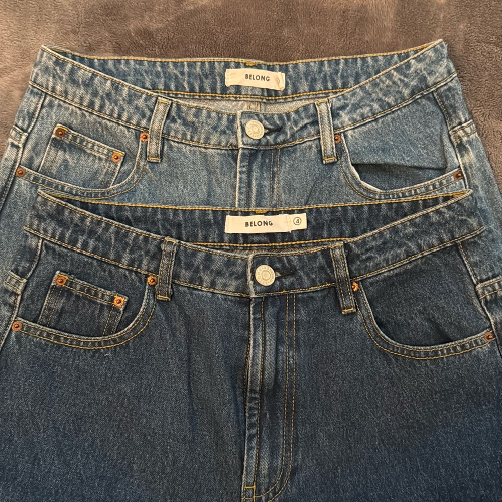 *BUNDLE DEAL* 2 pairs of Belong women’s “boyfriend” jeans